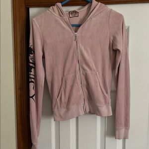 Juicy Couture Pink Zip-Up Hoodie